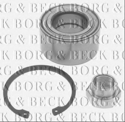 BORG & BECK BWK342 Подшипник ступицы BORG & BECK для MAZDA