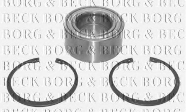BORG & BECK BWK344 Ступица BORG & BECK для AUDI