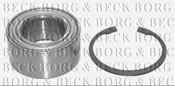 BORG & BECK BWK376 Ступица BORG & BECK для CITROEN