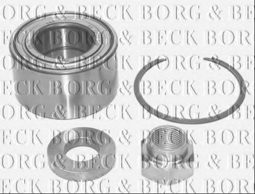 BORG & BECK BWK378 Ступица BORG & BECK для FIAT