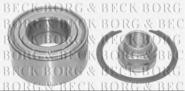 BORG & BECK BWK389 Ступица BORG & BECK для FIAT