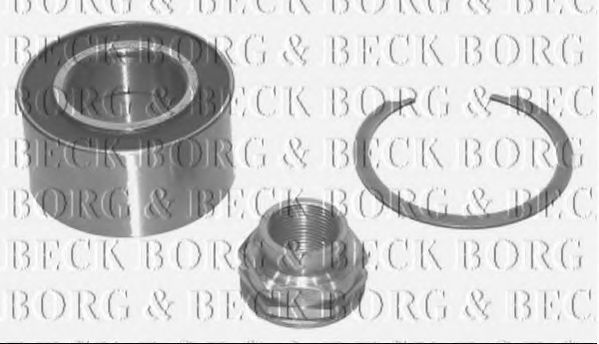BORG & BECK BWK390 Ступица BORG & BECK для FIAT