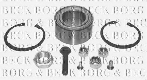 BORG & BECK BWK419 Ступица для VOLKSWAGEN GOLF