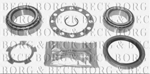 BORG & BECK BWK436 Ступица BORG & BECK для VOLKSWAGEN