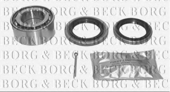 BORG & BECK BWK447 Подшипник ступицы BORG & BECK для MITSUBISHI