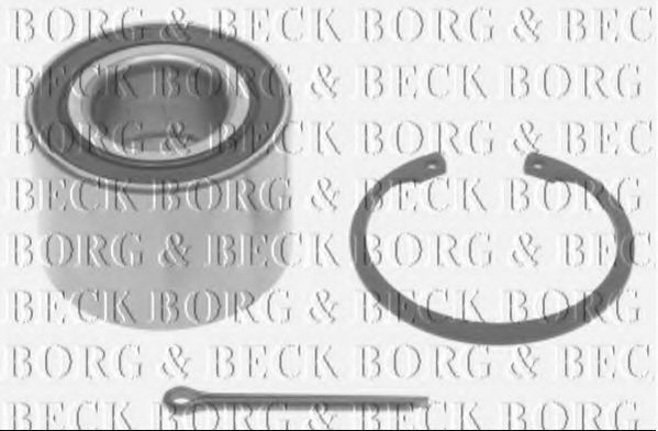 BORG & BECK BWK451 Ступица BORG & BECK для SUZUKI