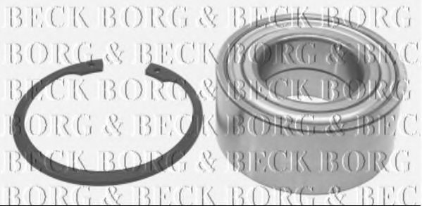 BORG & BECK BWK485 Ступица для CITROËN EVASION