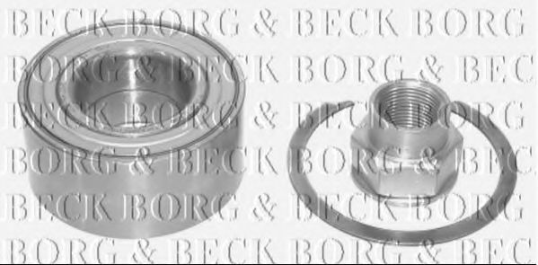 BORG & BECK BWK504 Ступица BORG & BECK для LANCIA