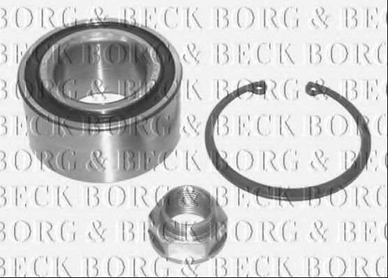 BORG & BECK BWK530 Ступица для HONDA INTEGRA
