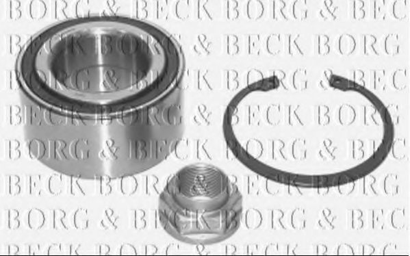 BORG & BECK BWK533 Ступица BORG & BECK для HONDA