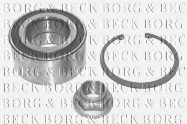BORG & BECK BWK535 Ступица BORG & BECK для HONDA