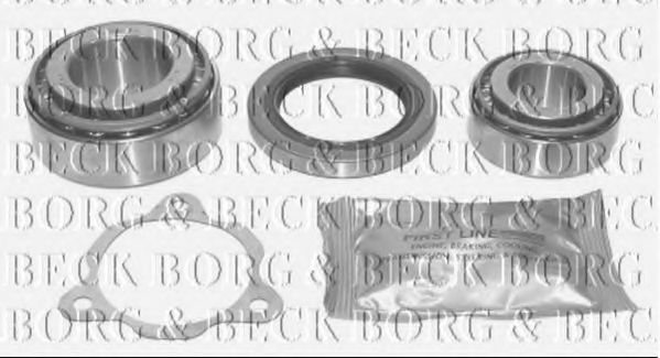 BORG & BECK BWK547 Ступица BORG & BECK для IVECO