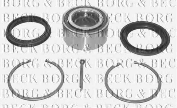 BORG & BECK BWK585 Ступица BORG & BECK для NISSAN