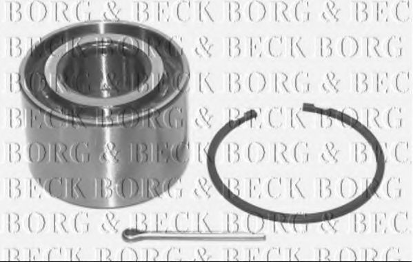 BORG & BECK BWK588 Ступица для NISSAN 240 SX