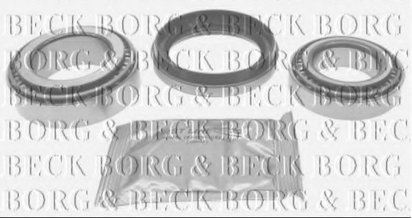 BORG & BECK BWK607 Ступица для NISSAN PATROL