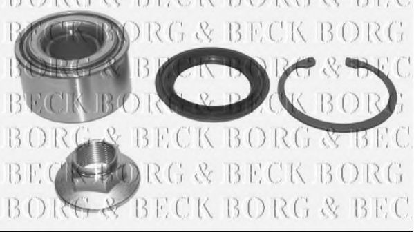 BORG & BECK BWK614 Ступица для NISSAN 300 ZX