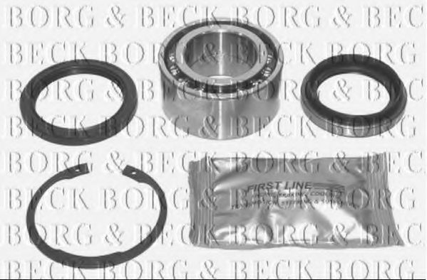 BORG & BECK BWK665 Ступица BORG & BECK для SUZUKI