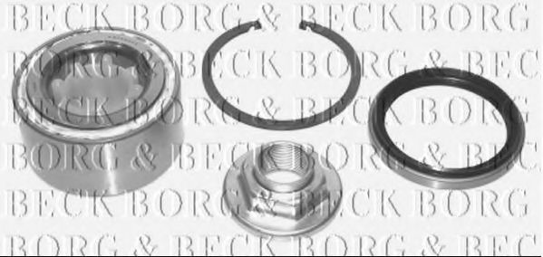 BORG & BECK BWK687 Ступица BORG & BECK для LEXUS