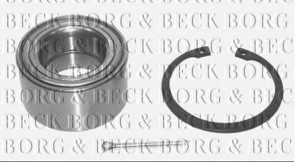 BORG & BECK BWK759 Ступица BORG & BECK для HYUNDAI LANTRA