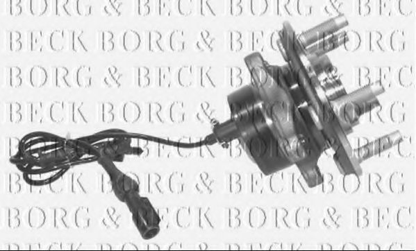 BORG & BECK BWK764 Подшипник ступицы BORG & BECK для JAGUAR