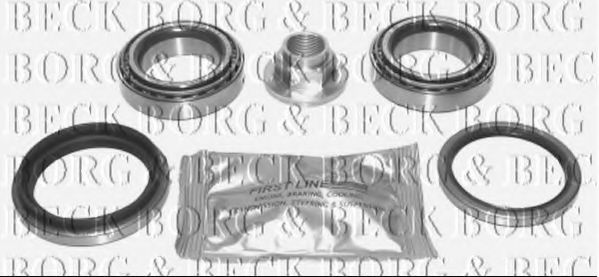 BORG & BECK BWK773 Ступица BORG & BECK для KIA