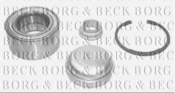 BORG & BECK BWK778 Ступица BORG & BECK для MERCEDES-BENZ