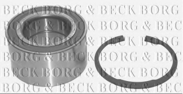 BORG & BECK BWK780 Ступица BORG & BECK для MERCEDES-BENZ