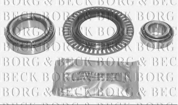 BORG & BECK BWK781 Ступица BORG & BECK для MERCEDES-BENZ