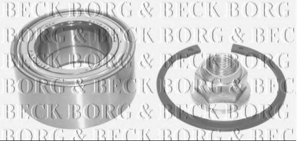 BORG & BECK BWK783 Ступица BORG & BECK для MERCEDES-BENZ