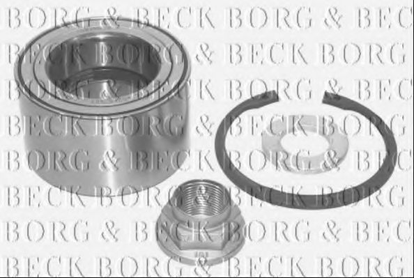 BORG & BECK BWK799 Ступица BORG & BECK для OPEL