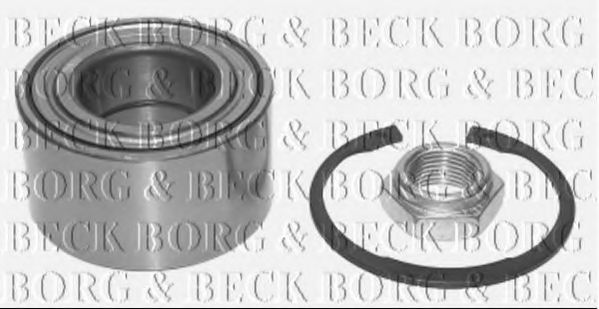 BORG & BECK BWK811 Ступица BORG & BECK для SKODA