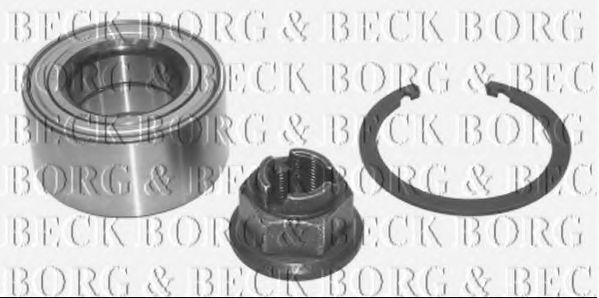 BORG & BECK BWK851 Подшипник ступицы для FORD ESCAPE