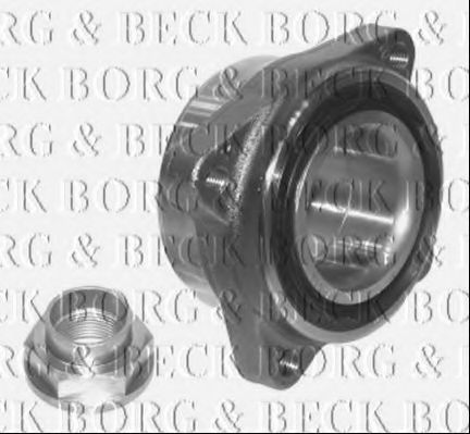 BORG & BECK BWK878 Ступица BORG & BECK для HONDA