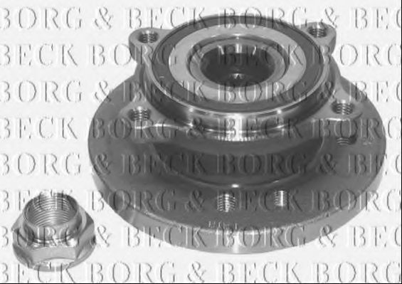 BORG & BECK BWK891 Ступица для MINI MINI кабрио (R52)