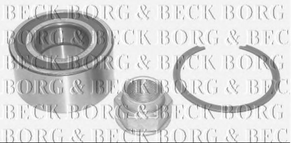 BORG & BECK BWK901 Ступица для CHRYSLER DELTA