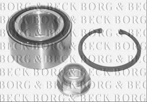 BORG & BECK BWK926 Ступица для HONDA FR-V