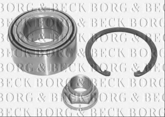 BORG & BECK BWK935 Ступица BORG & BECK для HYUNDAI