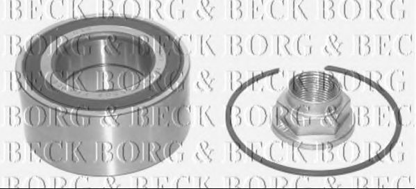 BORG & BECK BWK947 Ступица для ROVER