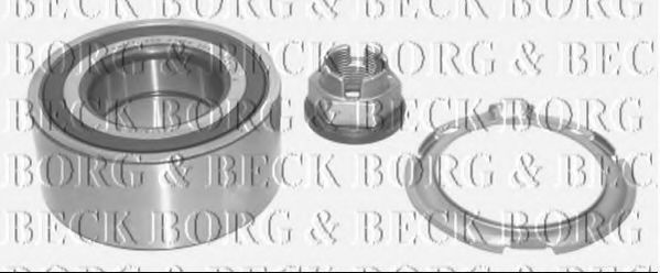 BORG & BECK BWK961 Ступица для RENAULT VEL SATIS