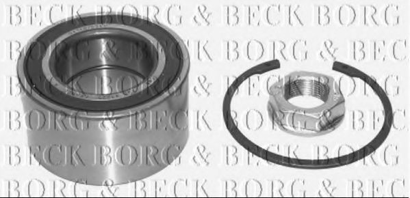 BORG & BECK BWK984 Ступица для CITROËN C6