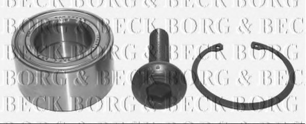 BORG & BECK BWK996 Ступица BORG & BECK для AUDI