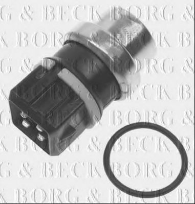 BORG & BECK BTS3002 Датчик включения вентилятора для SEAT