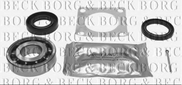 BORG & BECK BWK019 Подшипник ступицы BORG & BECK 