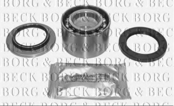 BORG & BECK BWK021 Подшипник ступицы BORG & BECK 