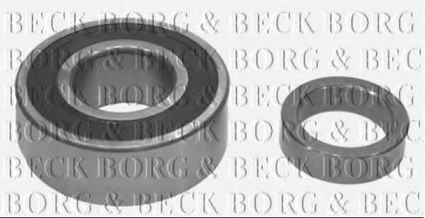 BORG & BECK BWK023 Подшипник ступицы BORG & BECK 