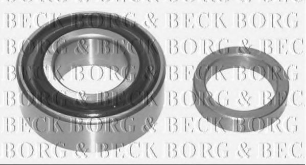 BORG & BECK BWK024 Ступица BORG & BECK 