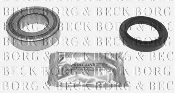 BORG & BECK BWK037 Ступица BORG & BECK 