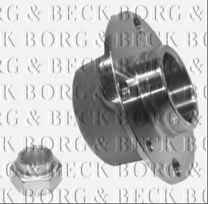 BORG & BECK BWK059 Ступица для FIAT UNO