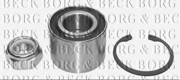 BORG & BECK BWK065 Подшипник ступицы BORG & BECK 