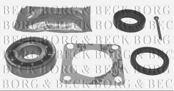 BORG & BECK BWK068 Ступица BORG & BECK 